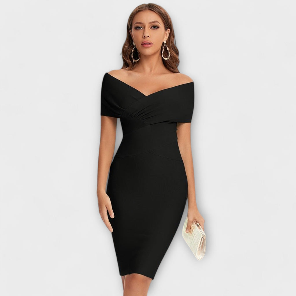 Lara™ | Mini vestido elegante con escote en V