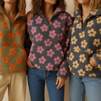 Daisy™ | Sudadera Polar Floral