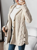 Sarahi™ | Abrigo con capucha de felpa