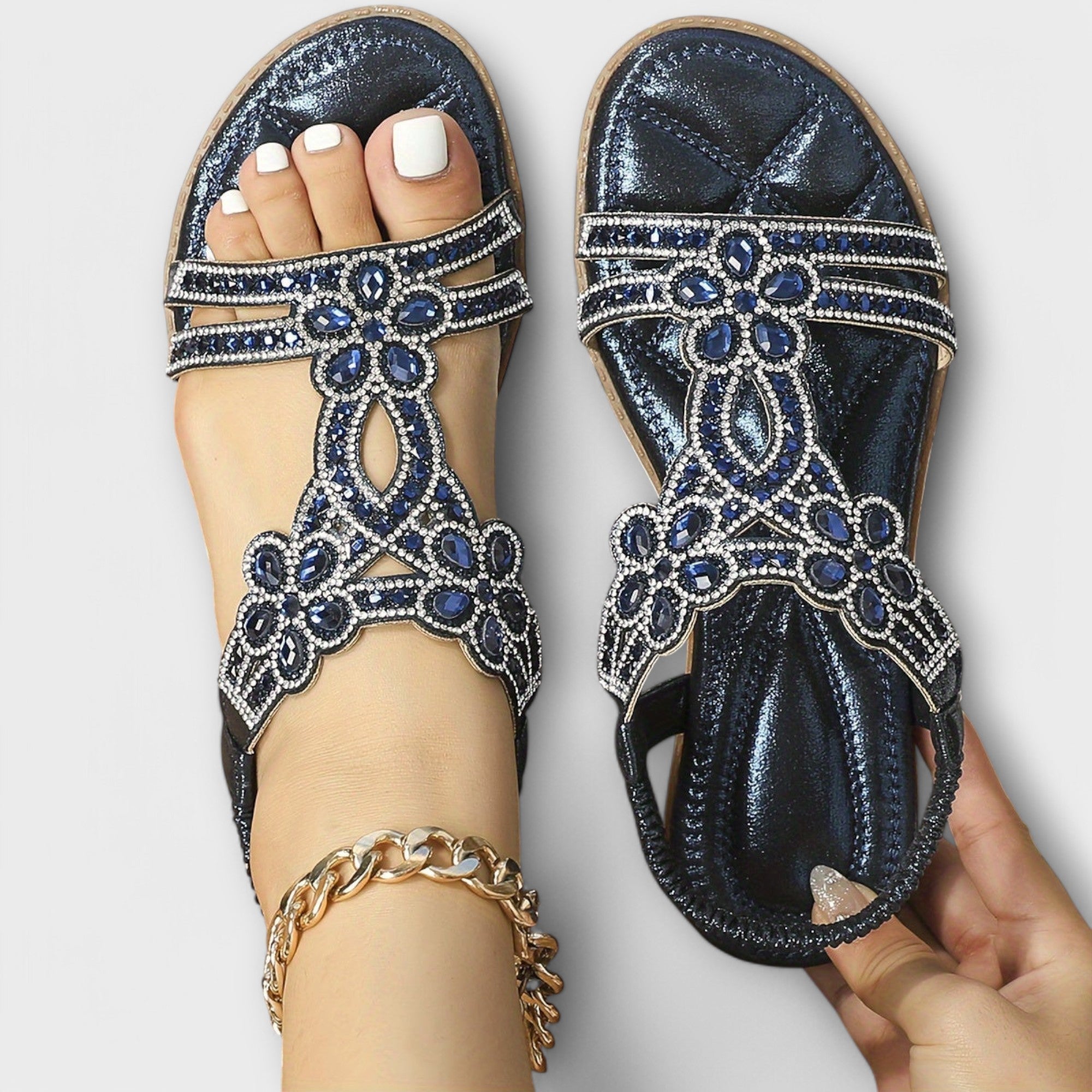 Rosalie™ | Sandalias ortopédicas con estilo boho