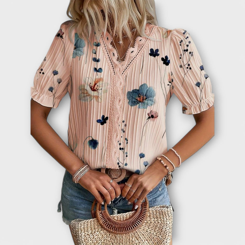 Emily™ | Blusa con escote en V