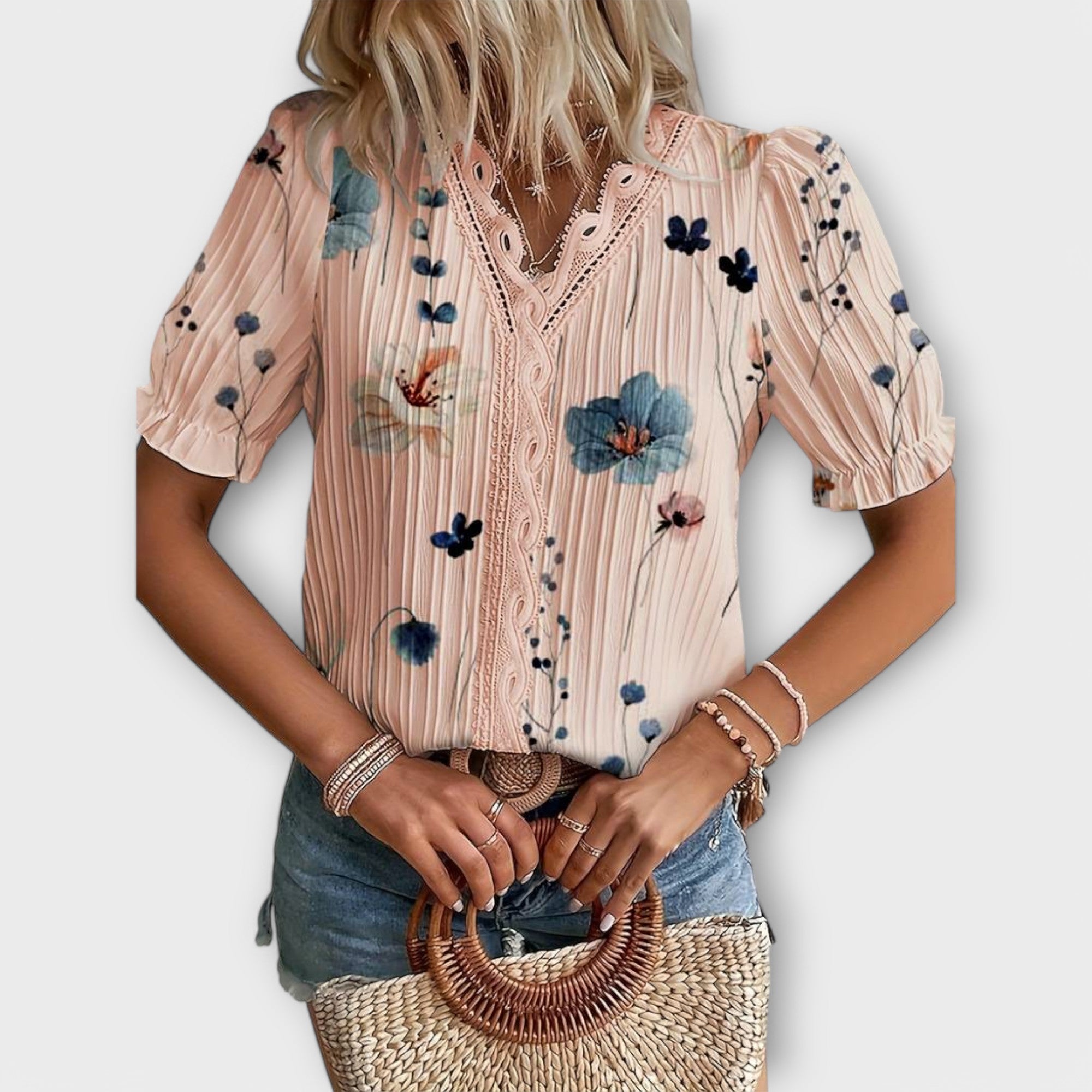 Emily™ | Blusa con escote en V