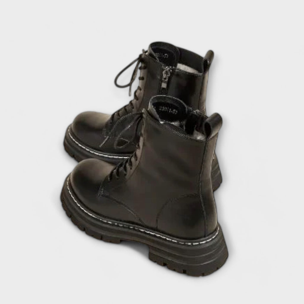 Flávia™ | Botas de cuero para mujer