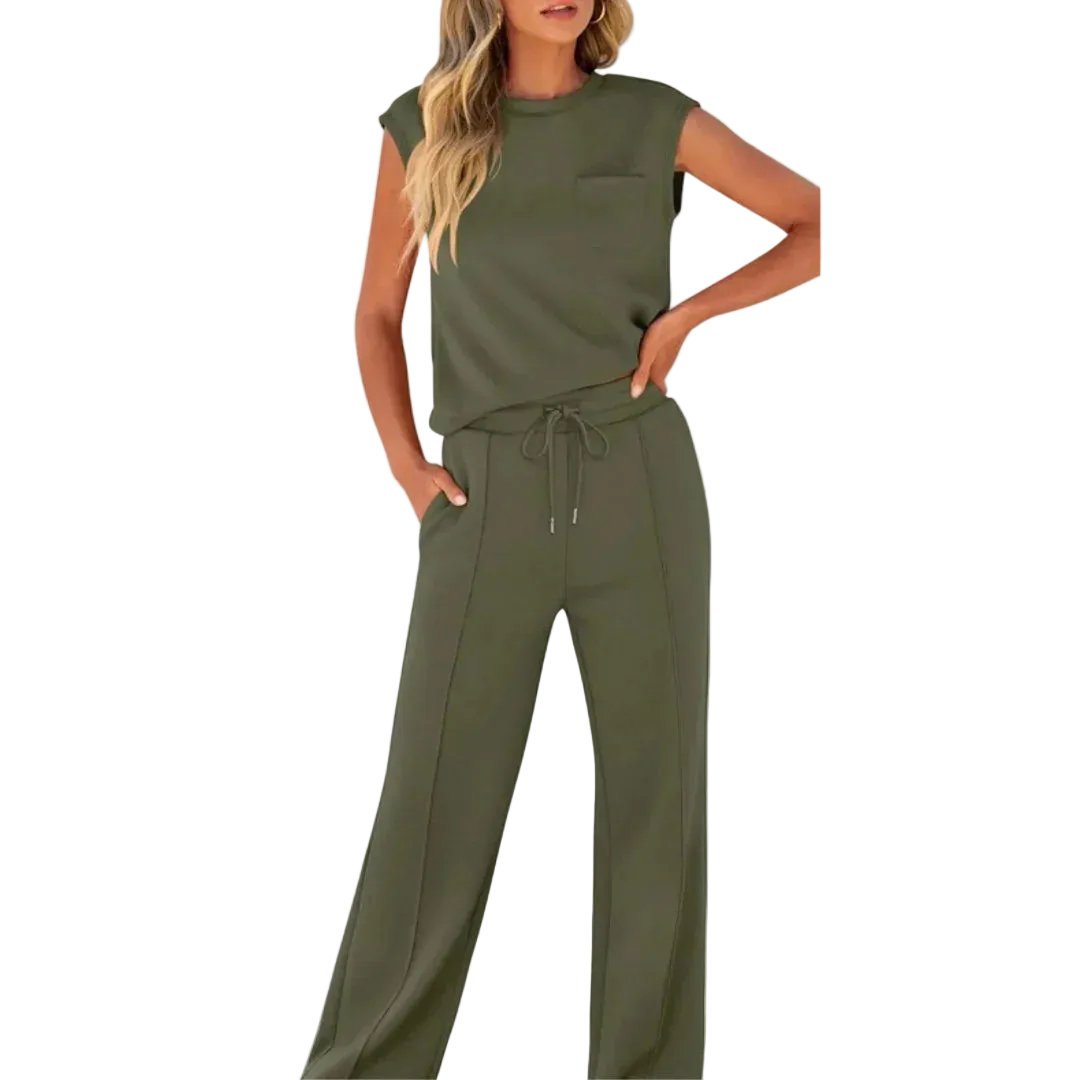 KAIYA™ | Conjunto Mujer Elegante y Cómodo | Outfit Primavera Verano