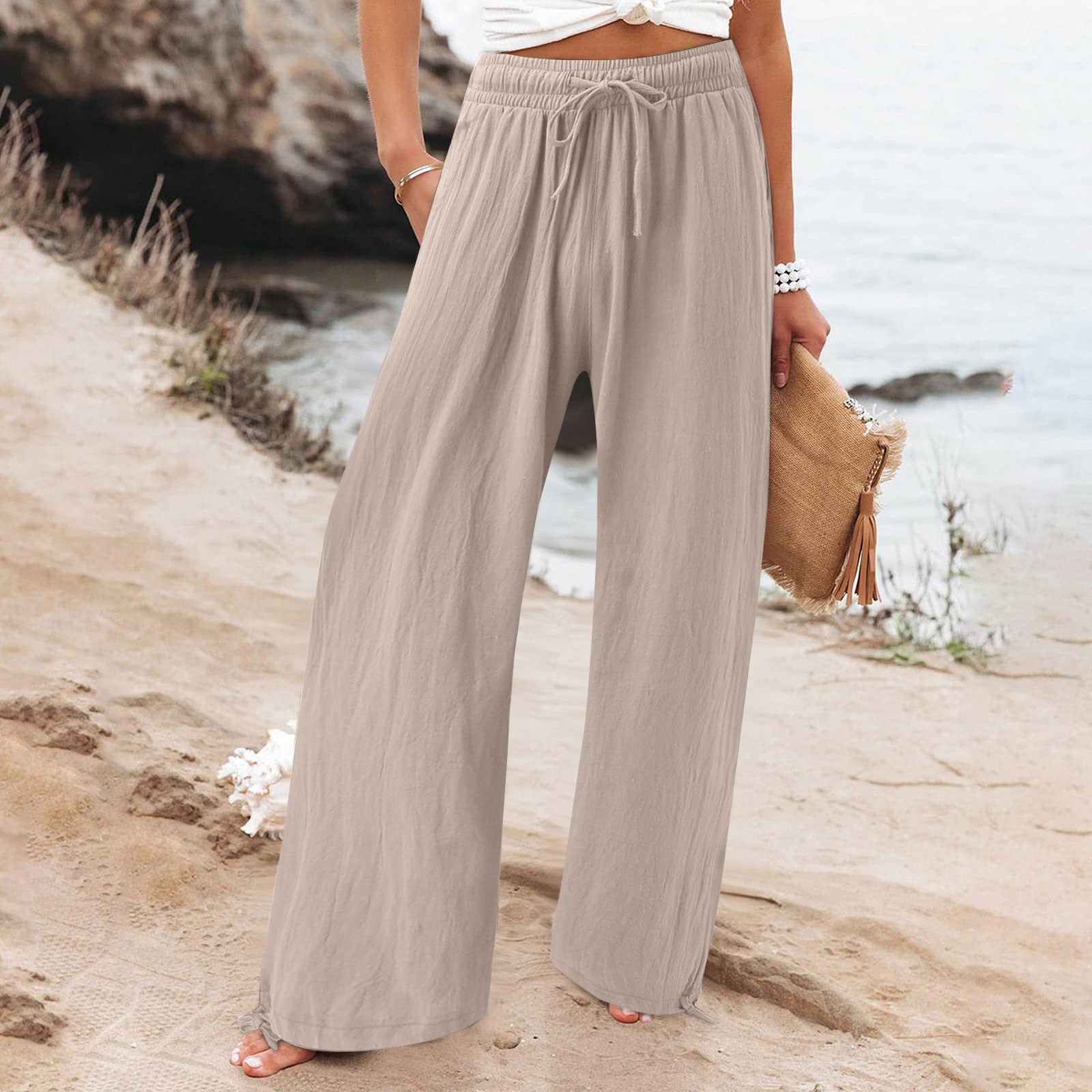 Ella™ | Pantalones Anchos Elegantes