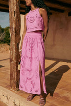 Moise™ | Conjunto Rosa de Encaje