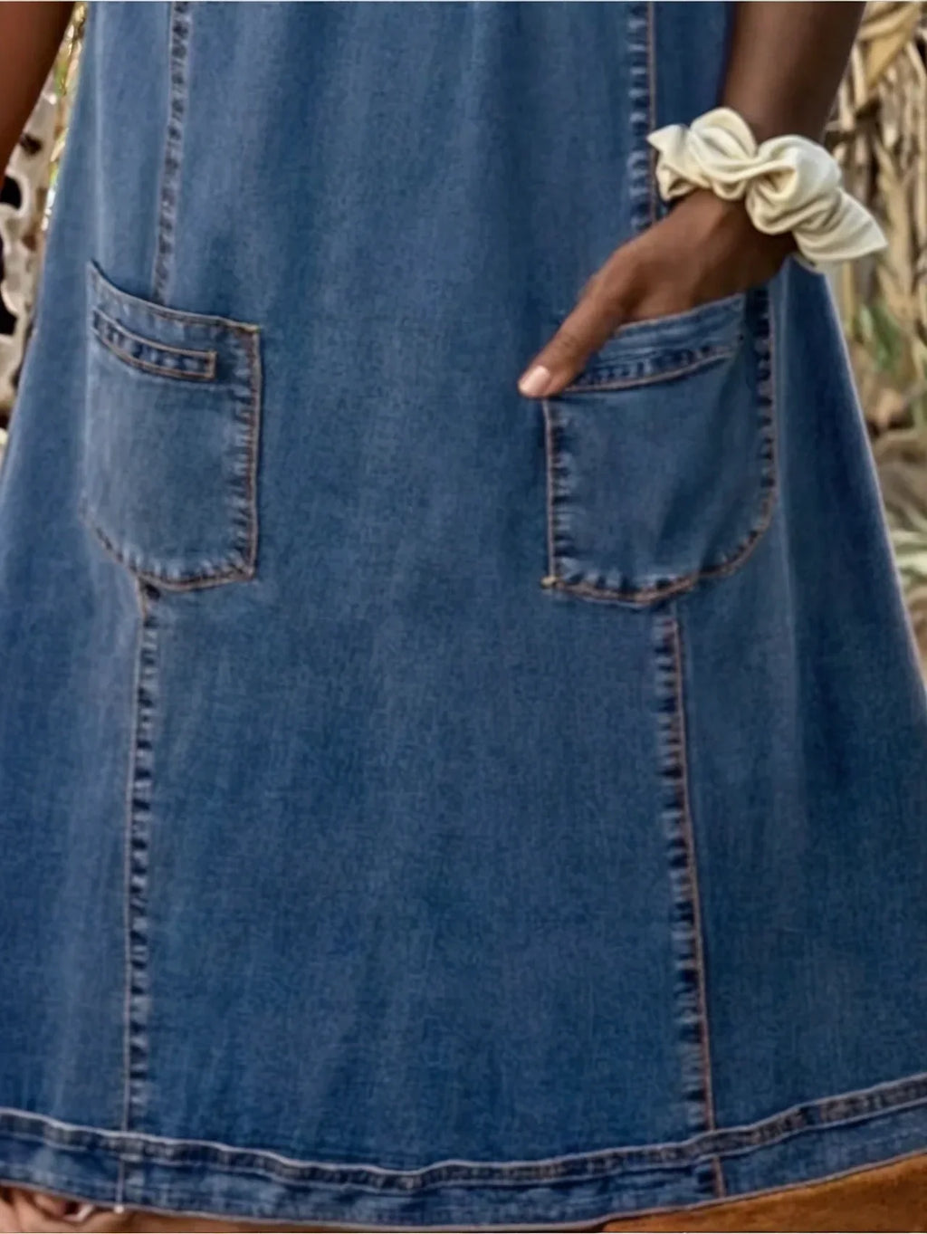 Marina™ | Vestido de Jean Suave