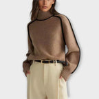 Emilia™ | Suéter de cuello alto suave y elegante