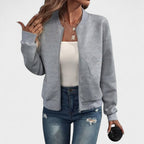 Dora™ | Chaqueta bomber estructurada con cierre