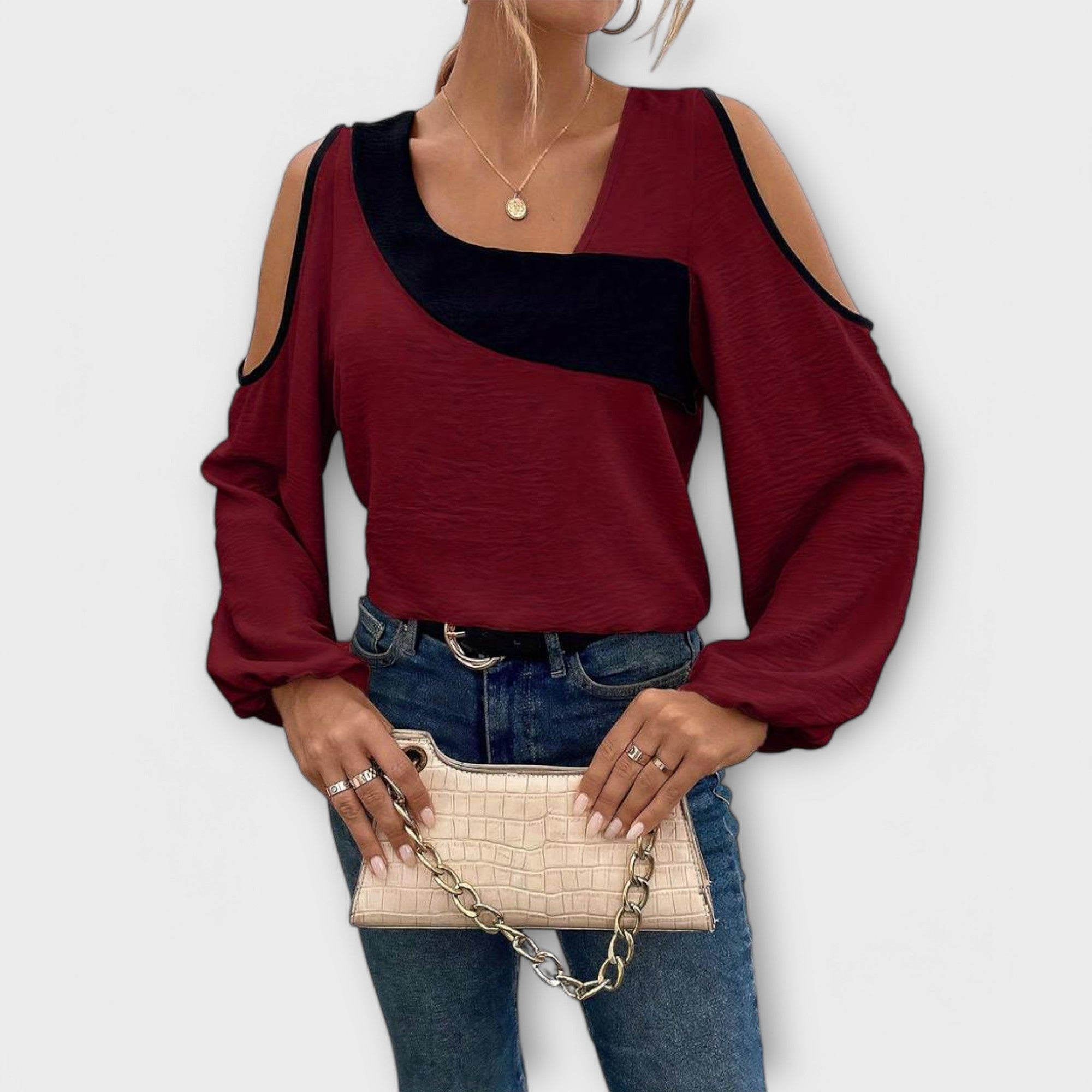 Scarlett™ | Blusa con escote cuadrado