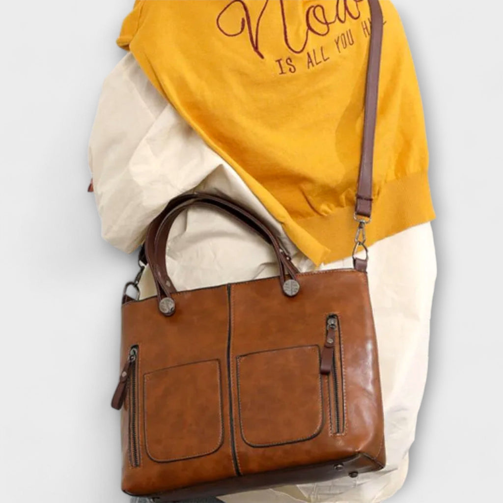 Maria™ | Bolsa de cuero elegante
