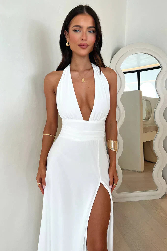 Selena™ | Vestido Fluido con Corte Sofisticado