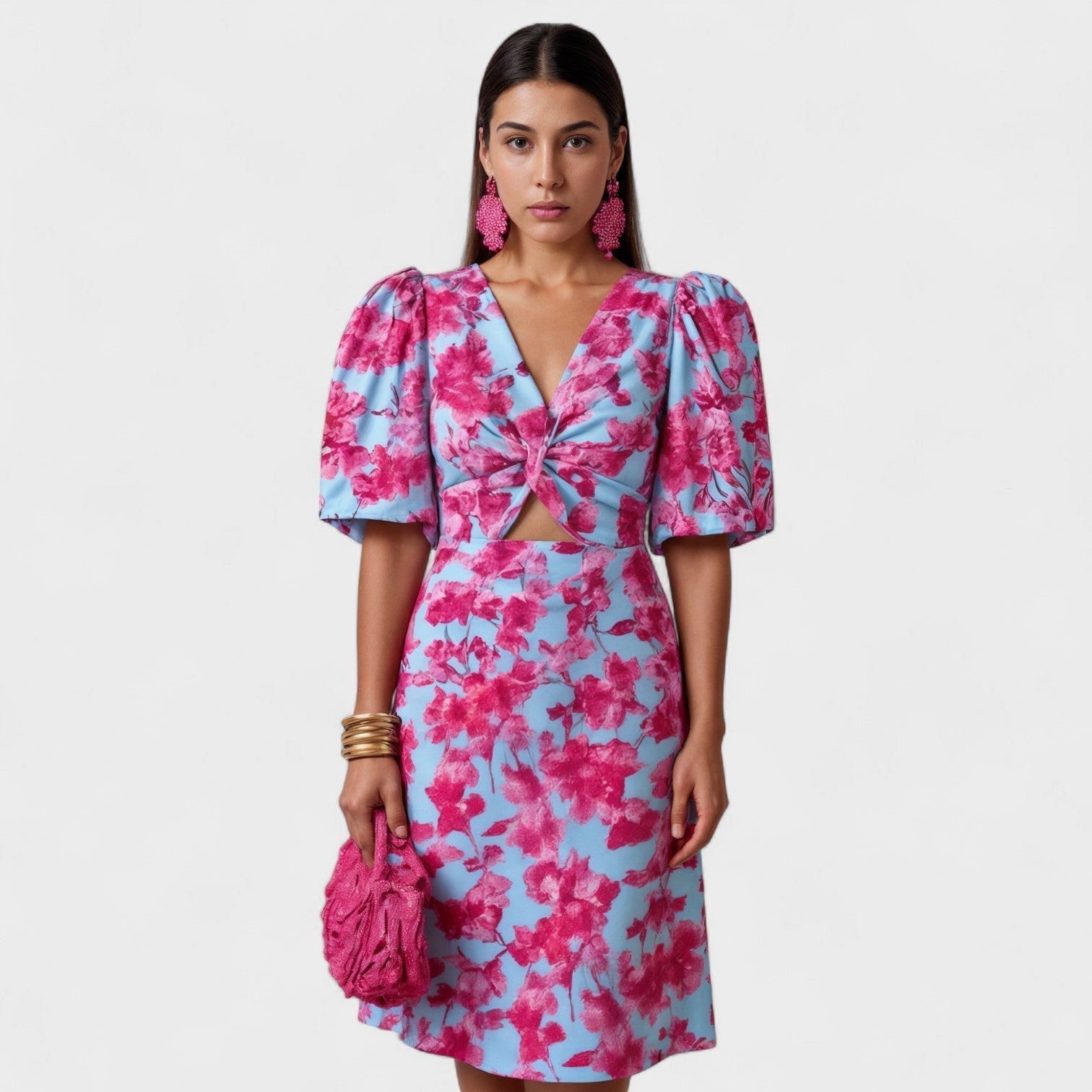 Lily™ | Vestido Fuego Tropical