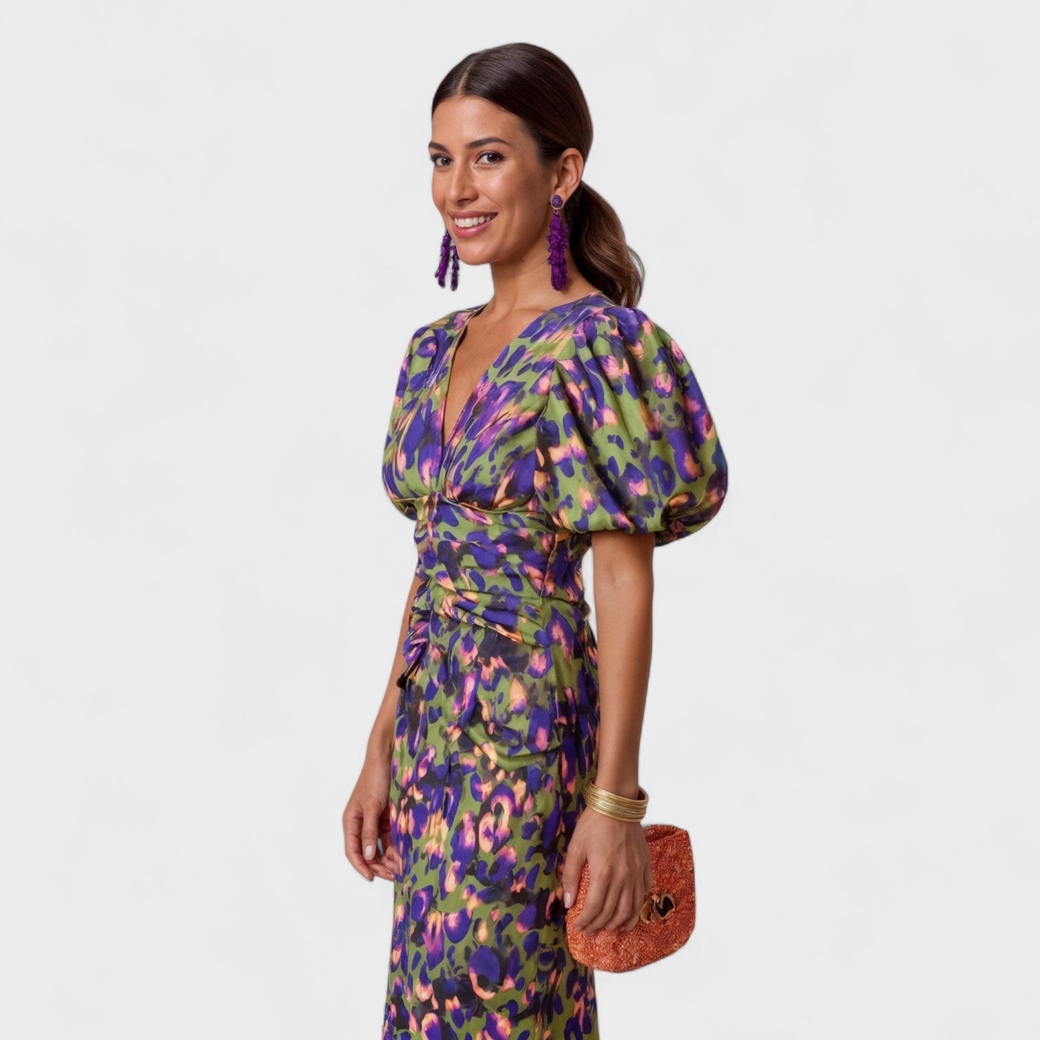 Lily™ | Vestido Fuego Tropical