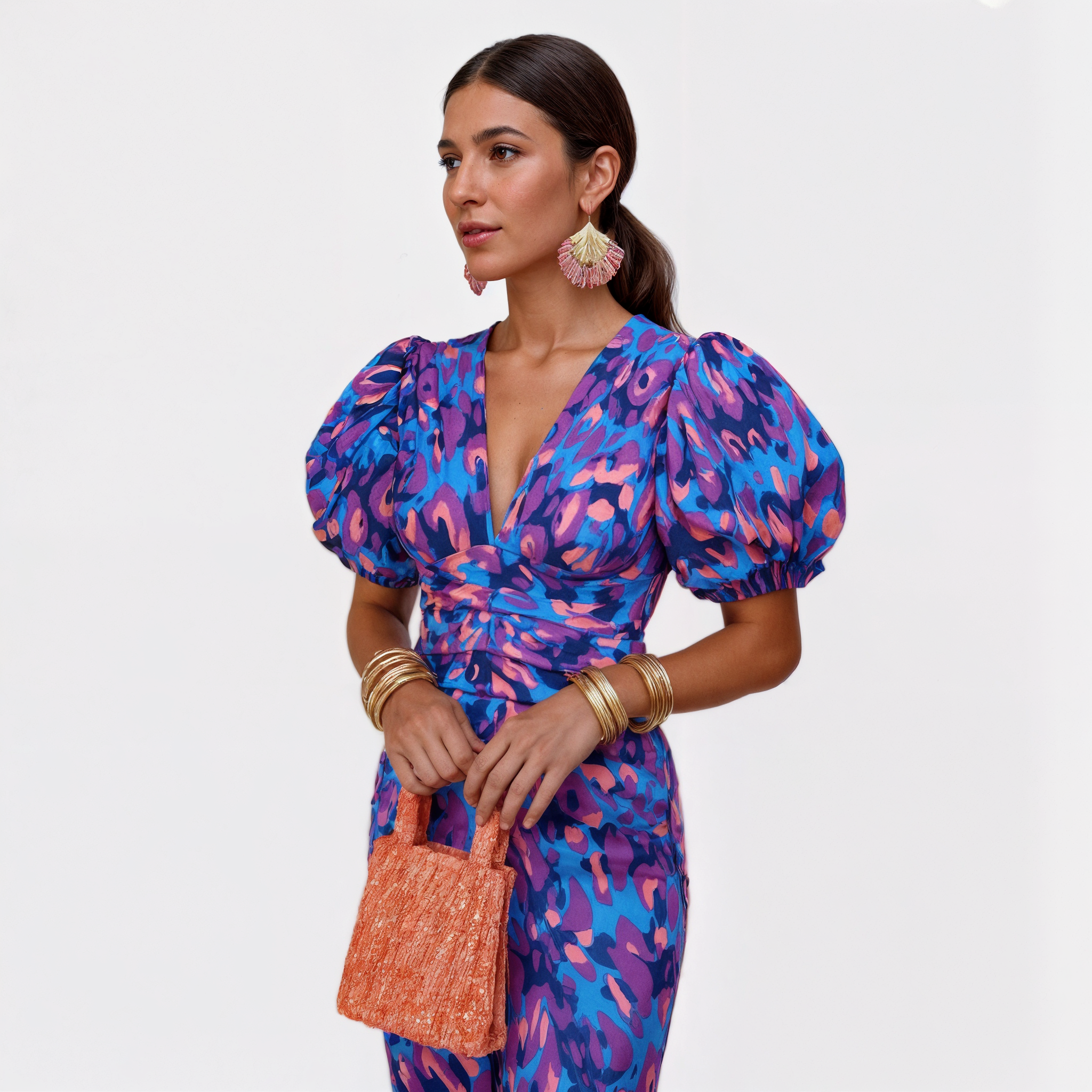 Lily™ | Vestido Fuego Tropical