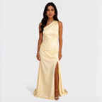 Aurelia™ | Vestido largo de satén