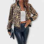 Raquel™ | Abrigo de Leopardo Elegante