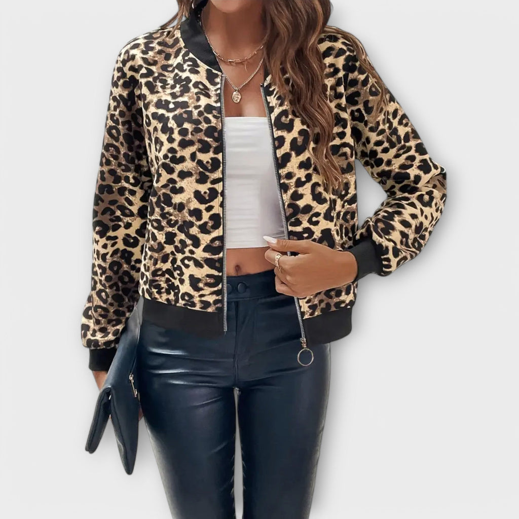 Raquel™ | Abrigo de Leopardo Elegante