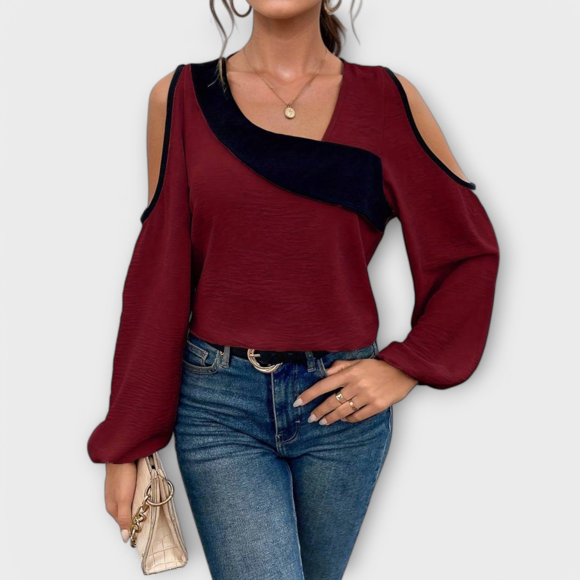 Scarlett™ | Blusa con escote cuadrado