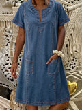 Marina™ | Vestido de Jean Suave