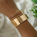 Clara™ | Pulsera Oro Vintage