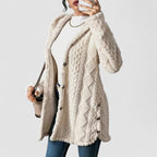 Sarahi™ | Abrigo con capucha de felpa