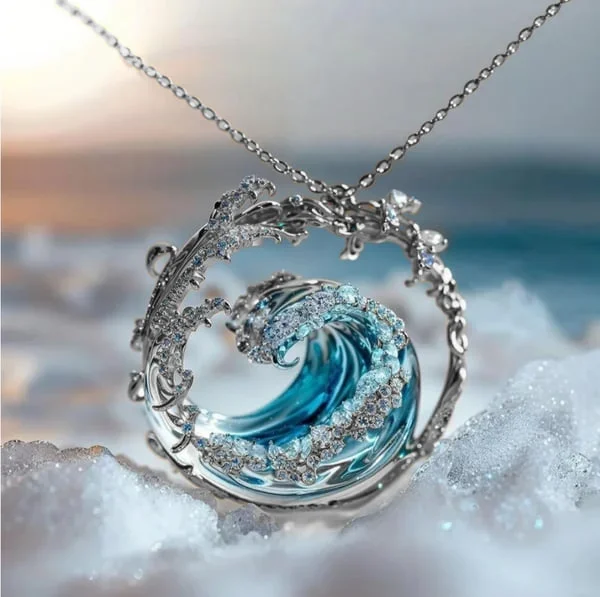Maré Joyas Collar Elegante Juramentos del Mar - Destacar Amor