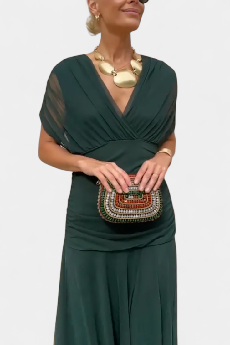 Luana™ | Vestido elegante con escote en V