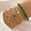 Esmerald™ | Pulseras Vintage Verdes