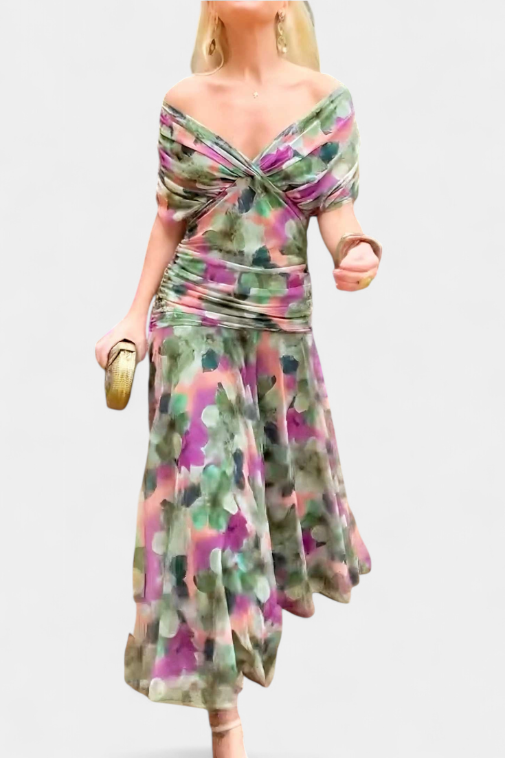 Luana™ | Vestido elegante con escote en V