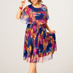 ALBA™ | VESTIDO DE CHIFFON CÓMODO TALLA GRANDE