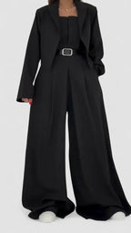 Maria™ | Conjunto Femenino con Bustier + Abrigo – Estilo elegante y moderno