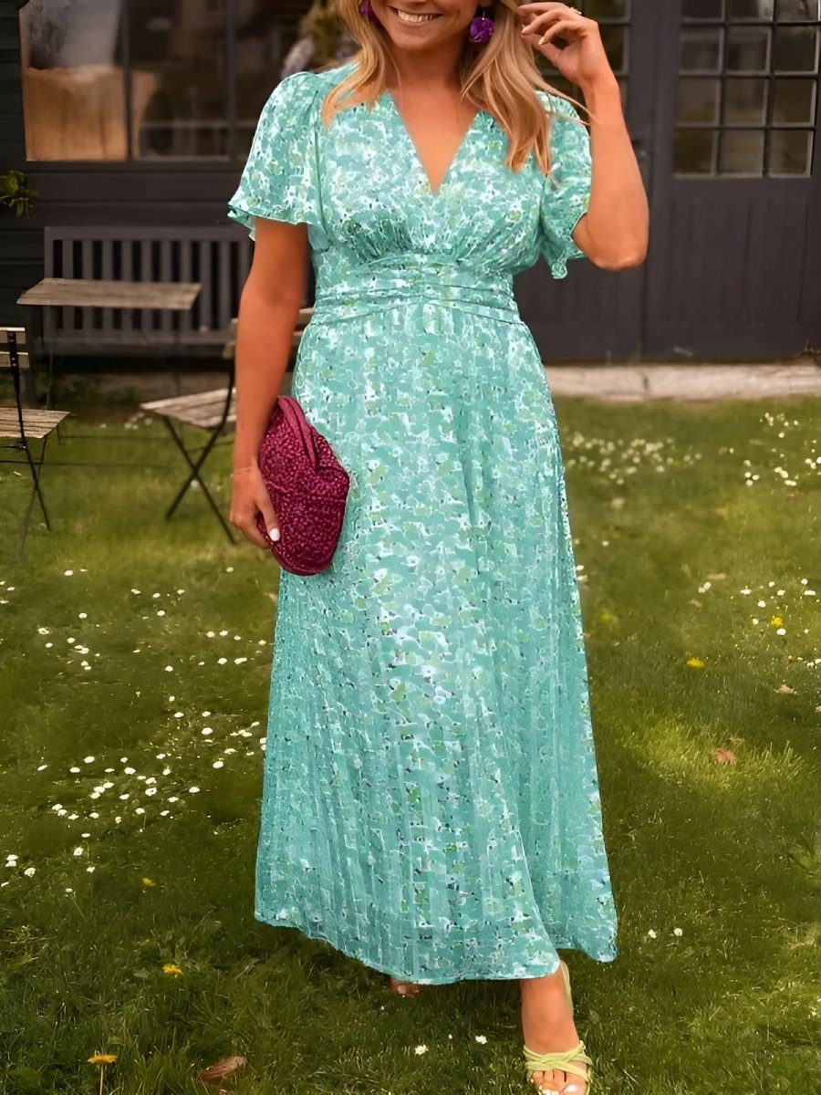 Sandra™ | Vestido maxi elegante con escote en V