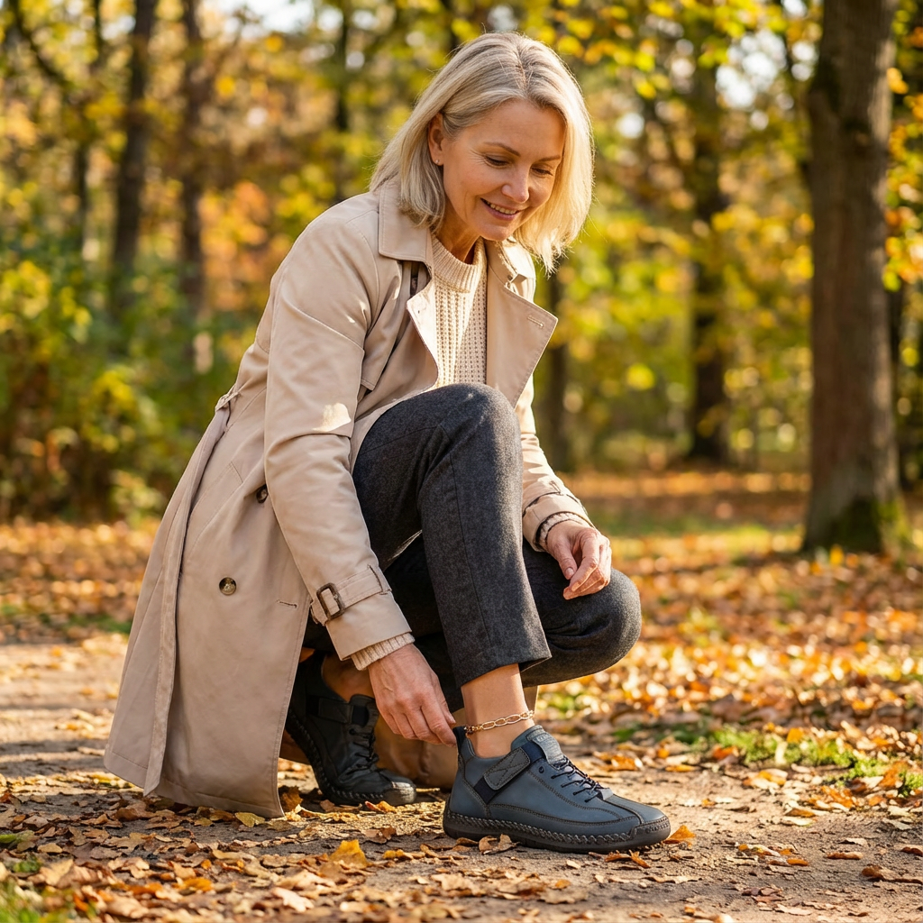 Cristina™ | Sapatos Ortopédicos Confortáveis, Caminhe Sem Dor