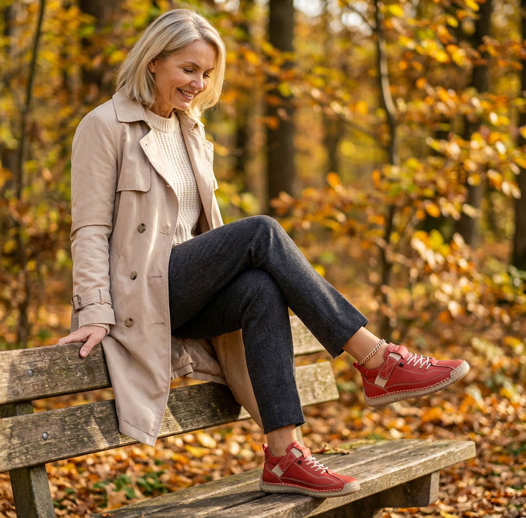 Cristina™ | Sapatos Ortopédicos Confortáveis, Caminhe Sem Dor