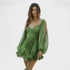 Vestido León Dorado
