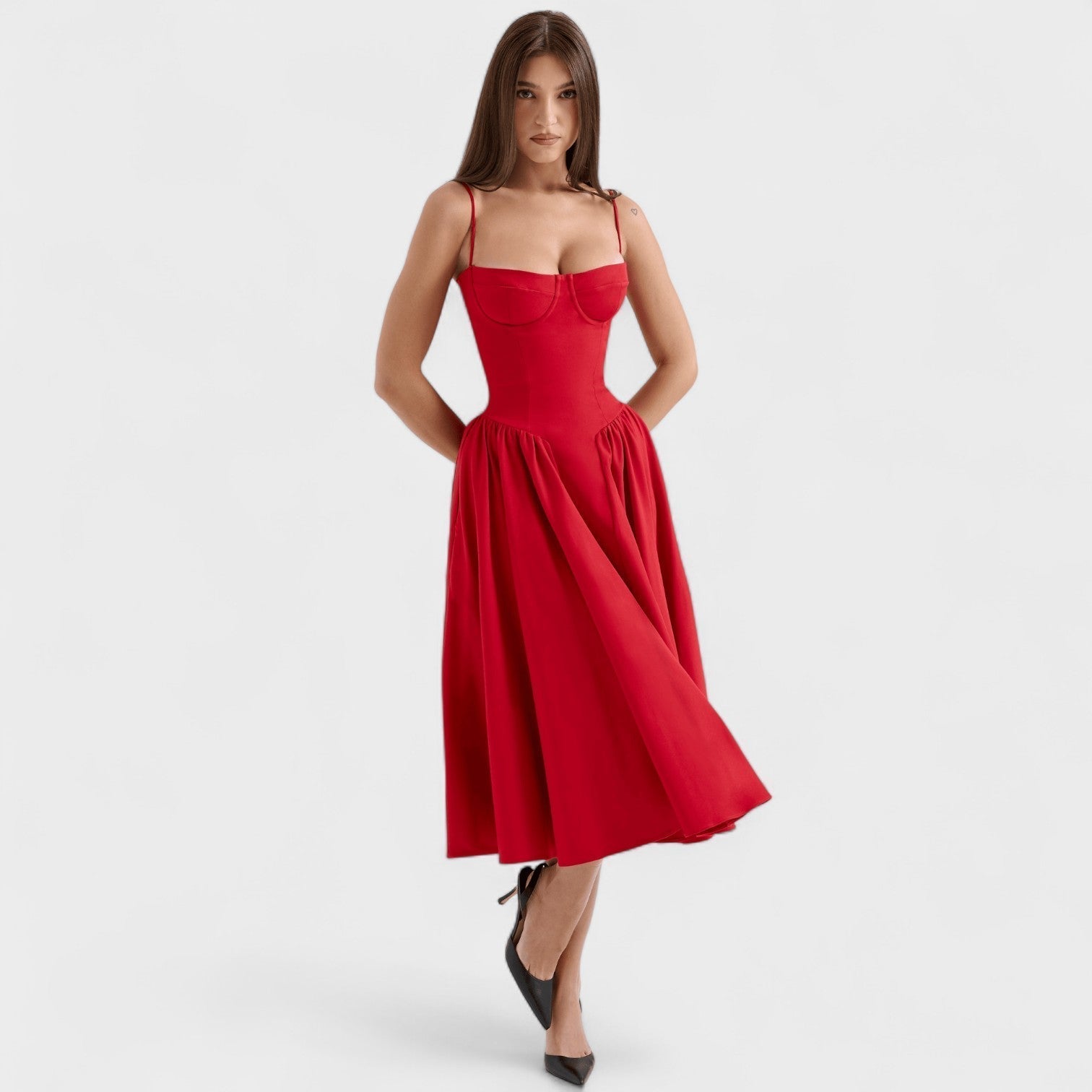 Valentina™ | El vestido con corsé que transforma tu figura