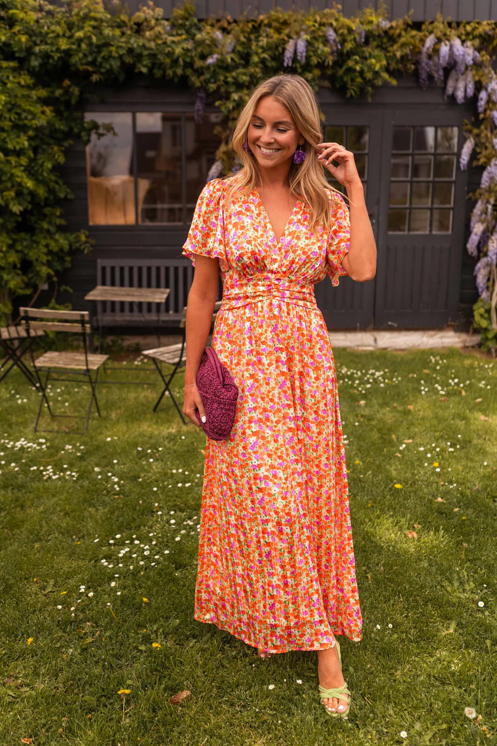 Sandra™ | Vestido maxi elegante con escote en V