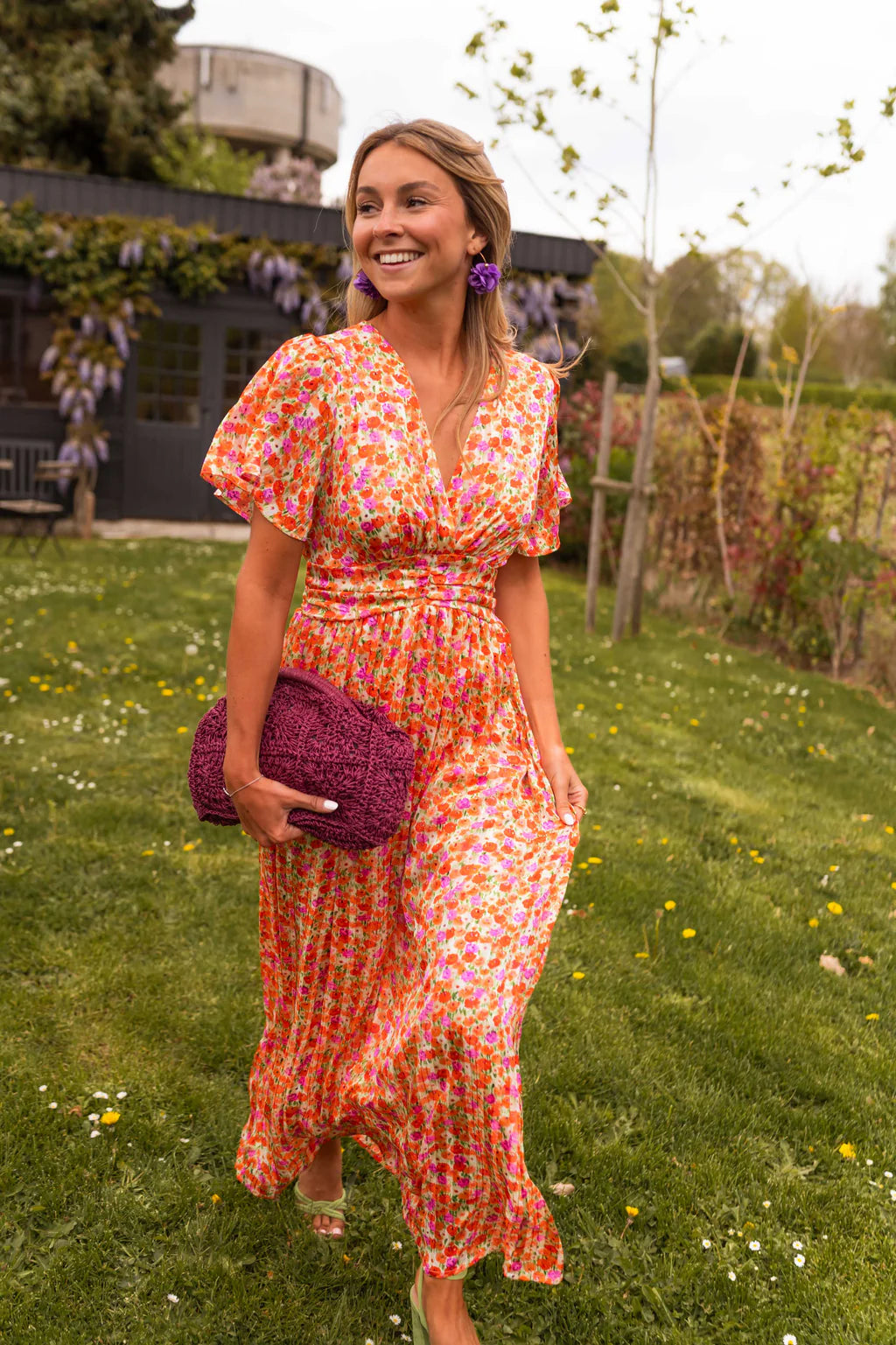 Sandra™ | Vestido maxi elegante con escote en V