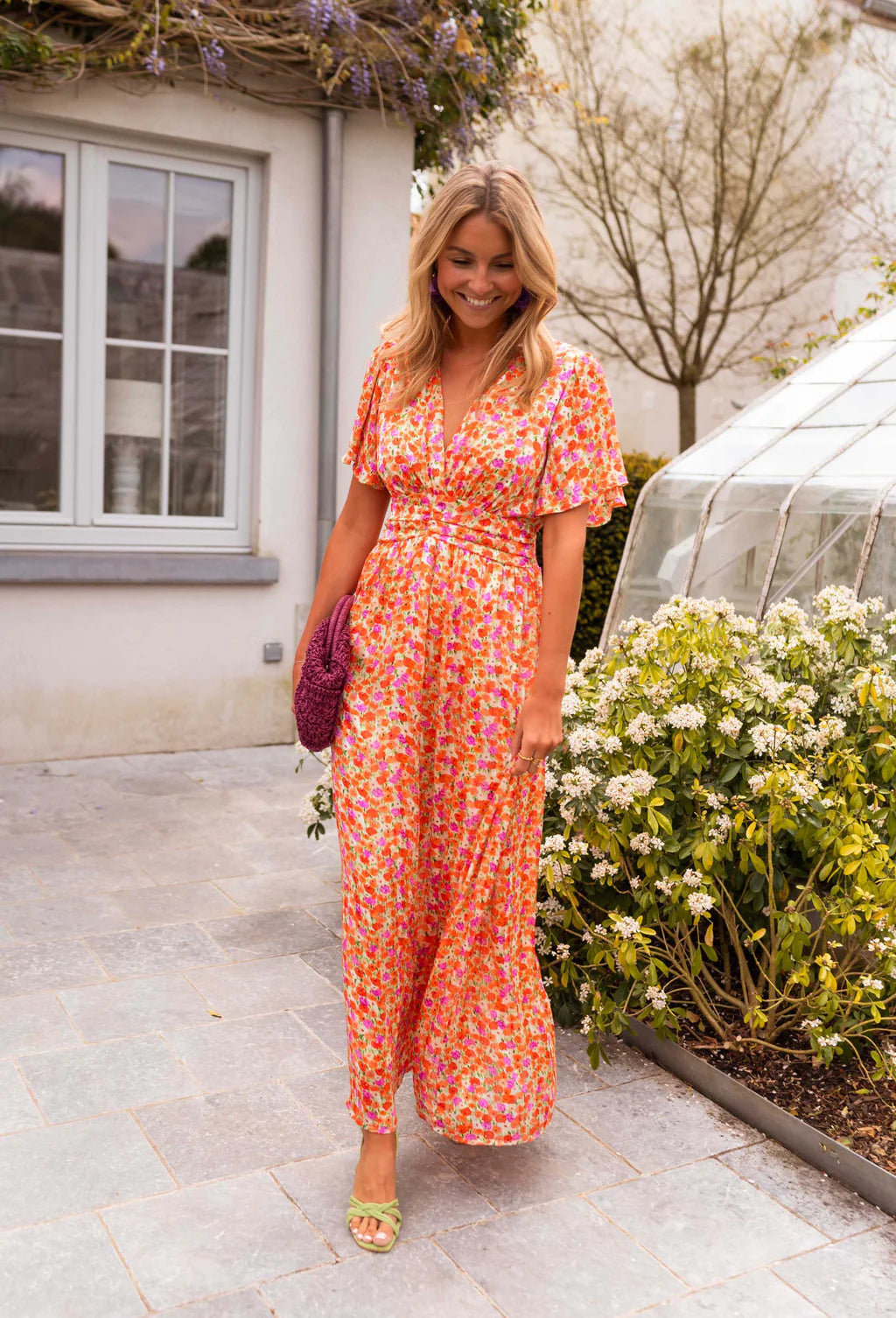 Sandra™ | Vestido maxi elegante con escote en V