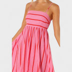 Isabel™ | Vestido largo a rayas
