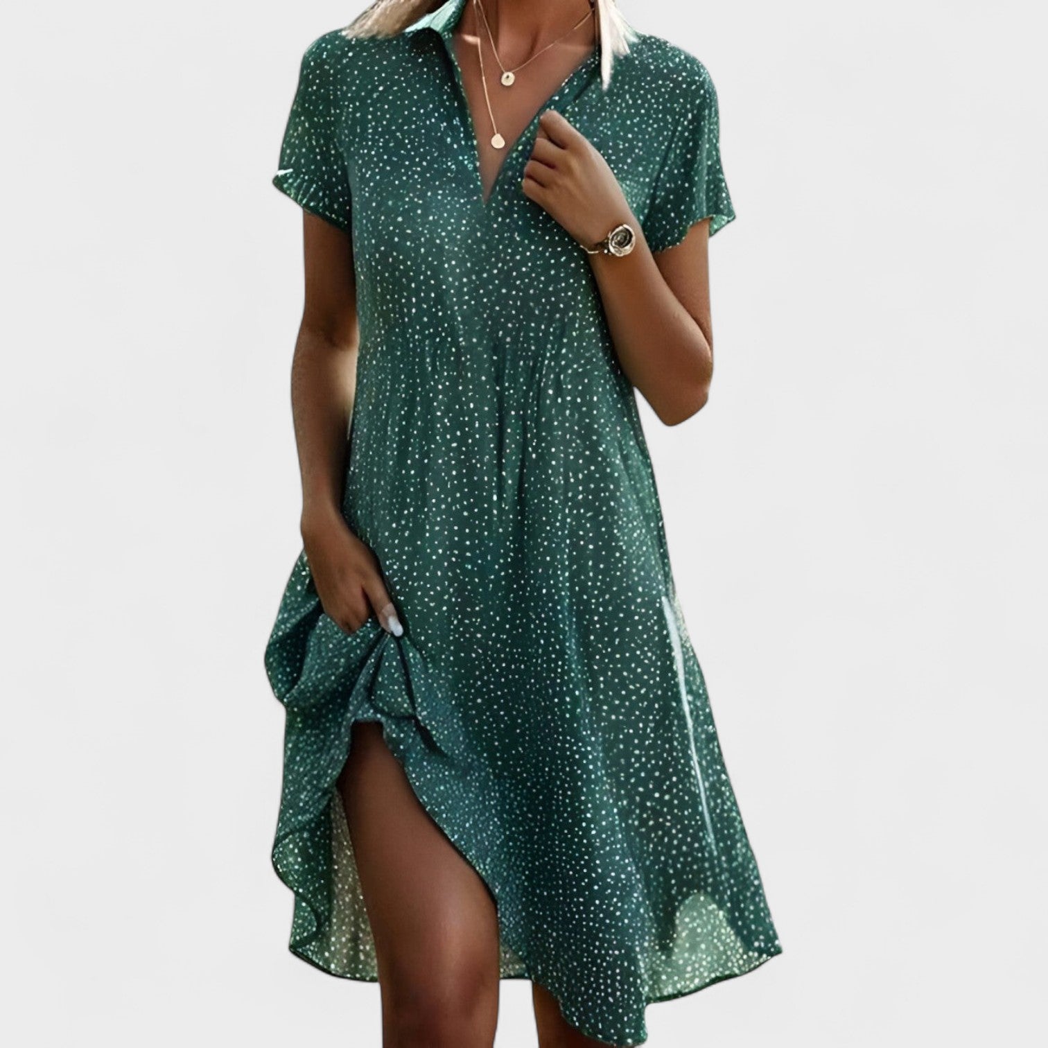 Elia™ | Vestido midi elegante