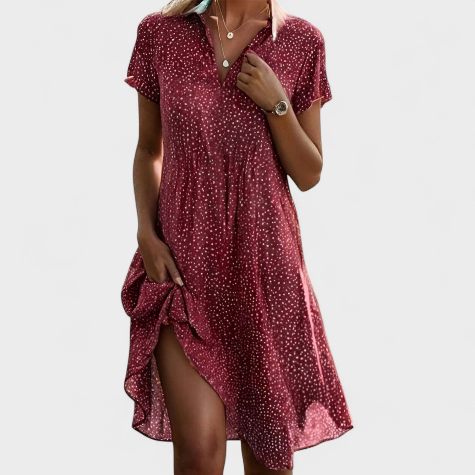 Elia™ | Vestido midi elegante