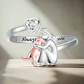Anillo Abrazo de Perro (Rosa)